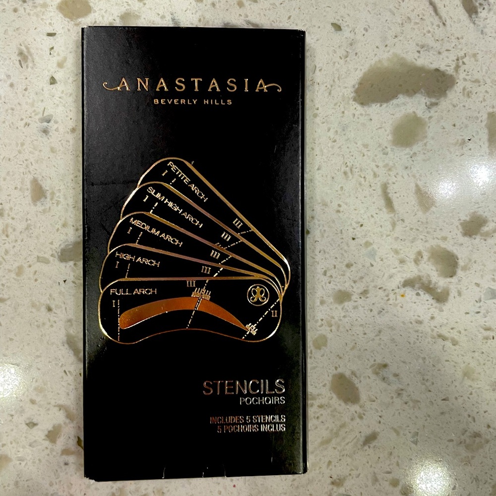 Anastasia eyebrow stensils